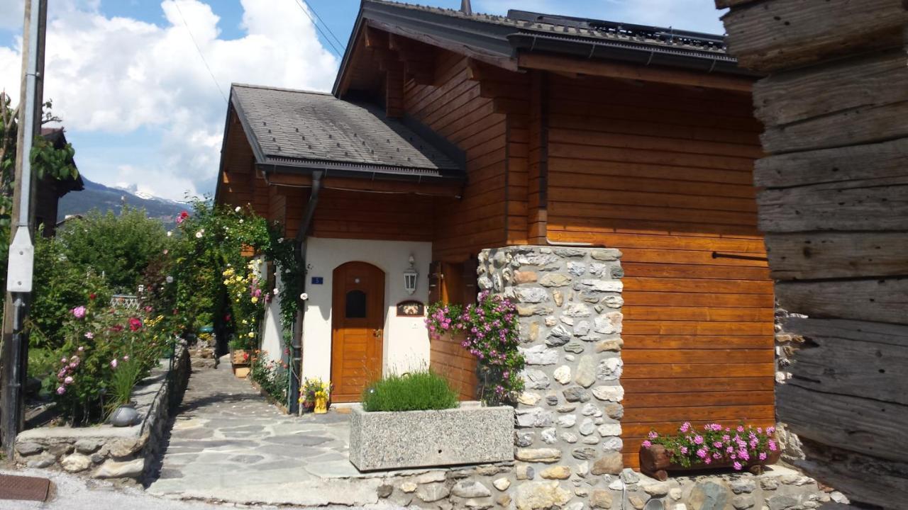 La Grange A Caroline Bed & Breakfast Ayent Exterior foto